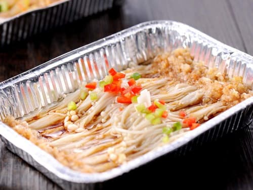 惠东锡纸烤金针菇